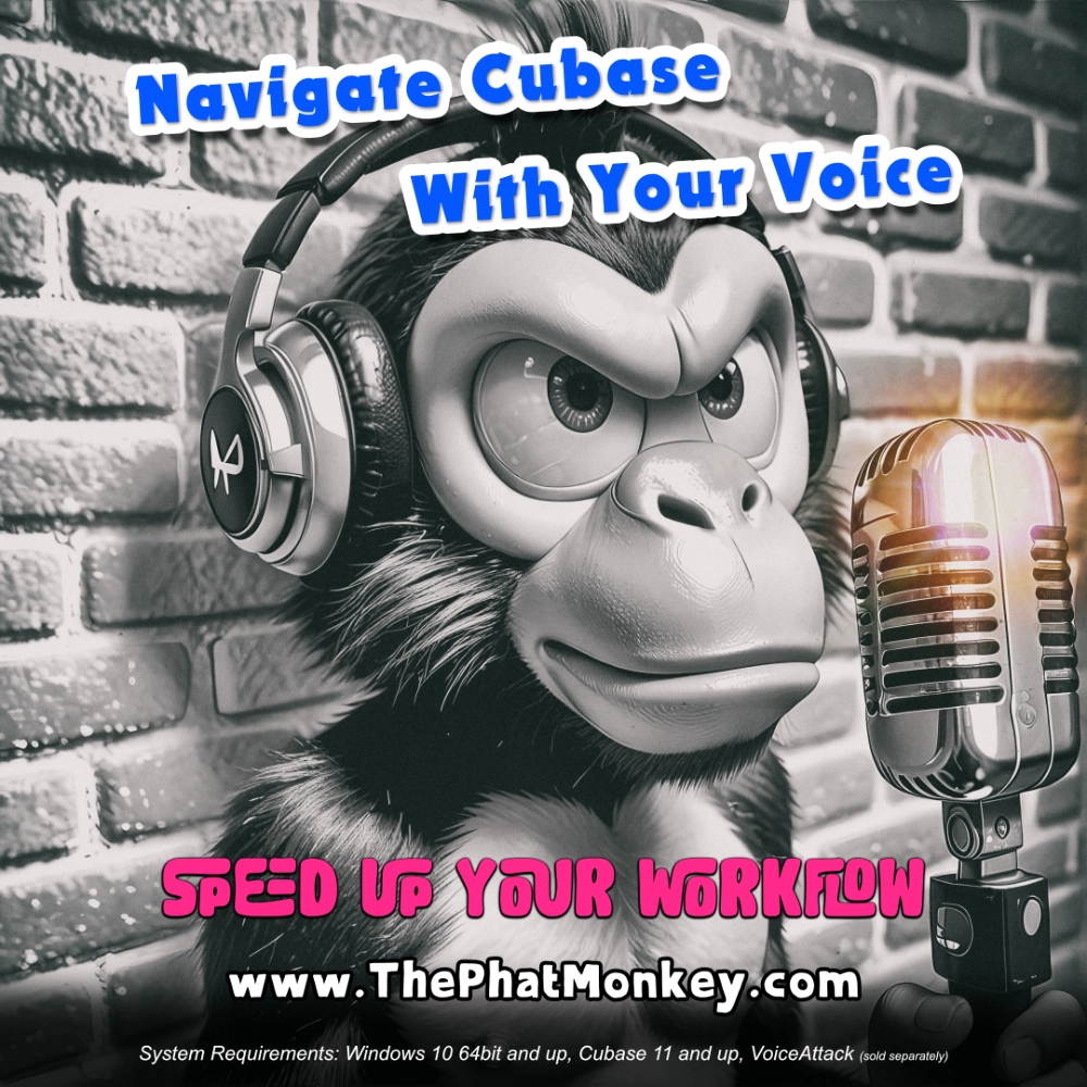 Cover photo for voice command for cubase